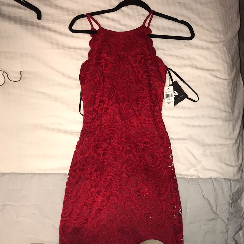 red dress!